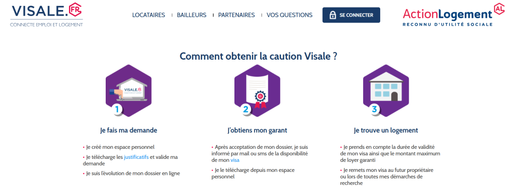 Comment obtenir la garantie locative gratuite de Visale ?